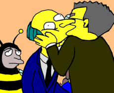Sr.Burns e Smithers <3