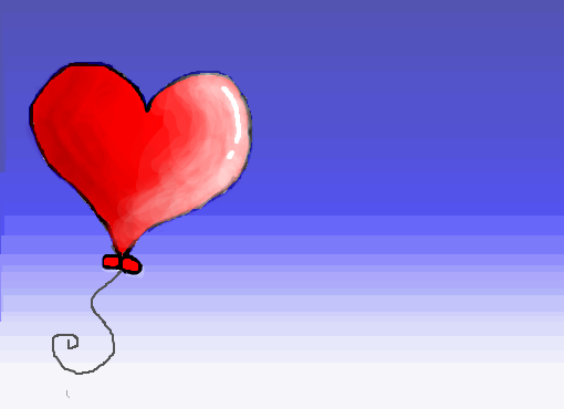 Balão de Coração