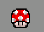 Red Mushroom Pixel