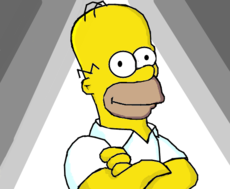 Homer Simpson p/ gilbm2015