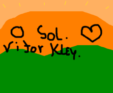 O sol Vitor Kley