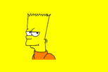 Bart ridículo simpson