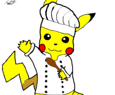 Pikachu Cozinheiro