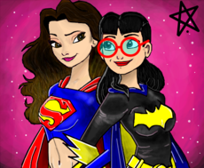 Supergirl e Batgirl 
