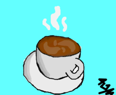 Xicrinha de café ( primeiro desenho) 