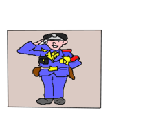 Policial militar P\Hawk