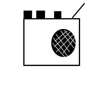 rádio gravador