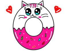 cat donut