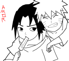 naruto e sasuke criança