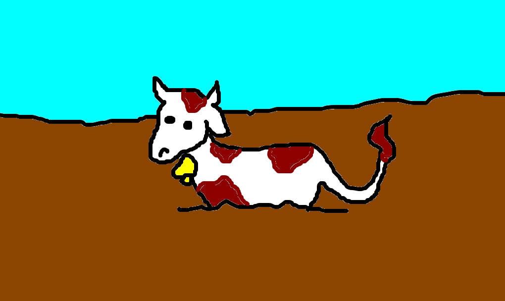 vaca atolada