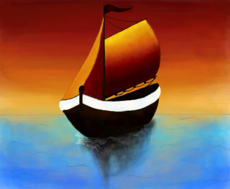 The sailboat p/ leo_stronda_xxt