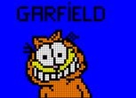 Garfield. Pixel Art.