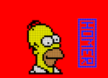 Homer. Pixel Art