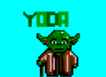 Mestre Yoda. Pixel Art.
