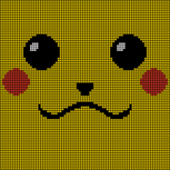 Pikachu. Pixel Art.