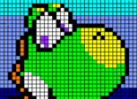 Yoshi. Pixel Art