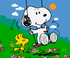 Snoopy e Woodstock  p/ Pok_ana