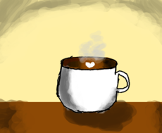 Coffe ou chocolate quente 