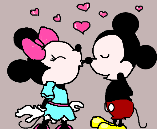 Minnie e Mickey p/ KaahL