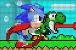 Sonic e Yoshi 