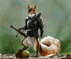 Squirrel Warrior