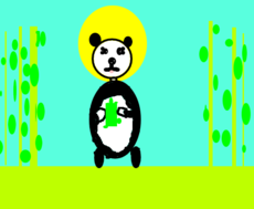 Liza, a panda
