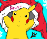 Pikachu de Natal - Rawrr
