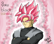 Goku black ssj rosé