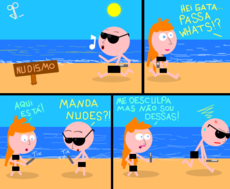 Praia de nudismo