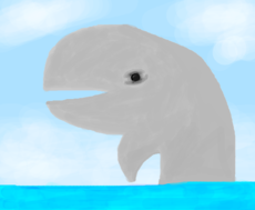 Uma baleia Gigantesca