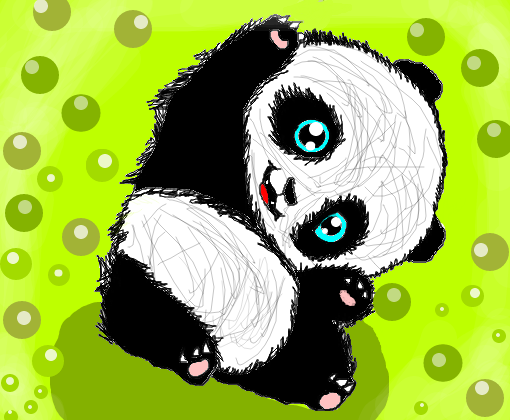 panda kawaii para(elenmatos)