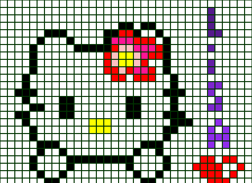 Hello Kitty %5 Pixel