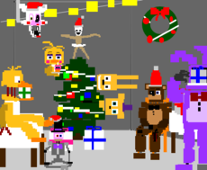 christmas at Freddy's