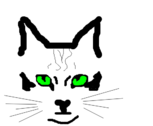 acho que desenhei um gato haha