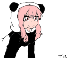 Menina Panda