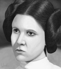 Princesa Leia (Carrie Fisher)