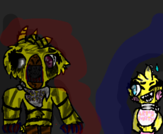 Toy chica & Old chica