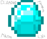 Diamante Minecraft / Obra Prima