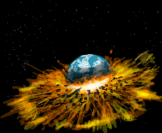 Explosão de Planeta