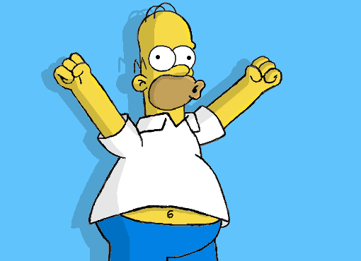Homer Simpson - Desenho de 666eddie - Gartic