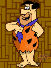 Fred Flintstone ><