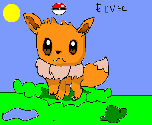 Desenhos de Pokémon Eevee - Como desenhar Pokémon Eevee passo a passo
