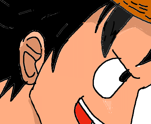 Monkey D. Luffy - Desenho de park - Gartic