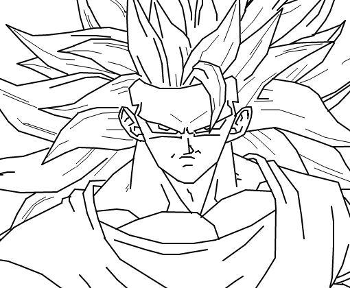 Goku ssj3 - Desenho de ___trunks___ - Gartic
