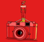 Câmera com Flash