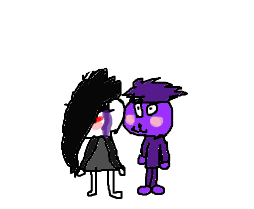 the puppet x purple guy