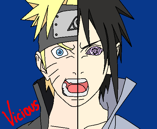 Naruto & Sasuke - Desenho de jessykagamer - Gartic