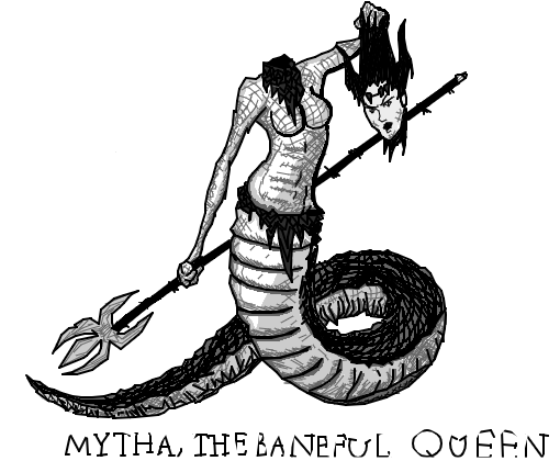 Mytha, The Baneful Queen