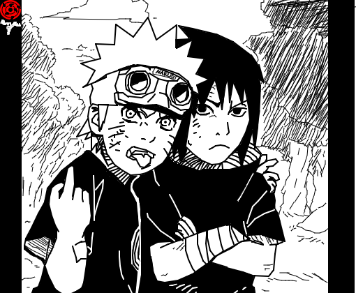 Naruto e Sasuke 
