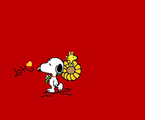 Snoopy E Woodstock